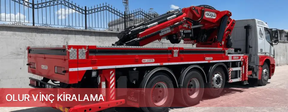Olur İlçemi Vinç Kiralama